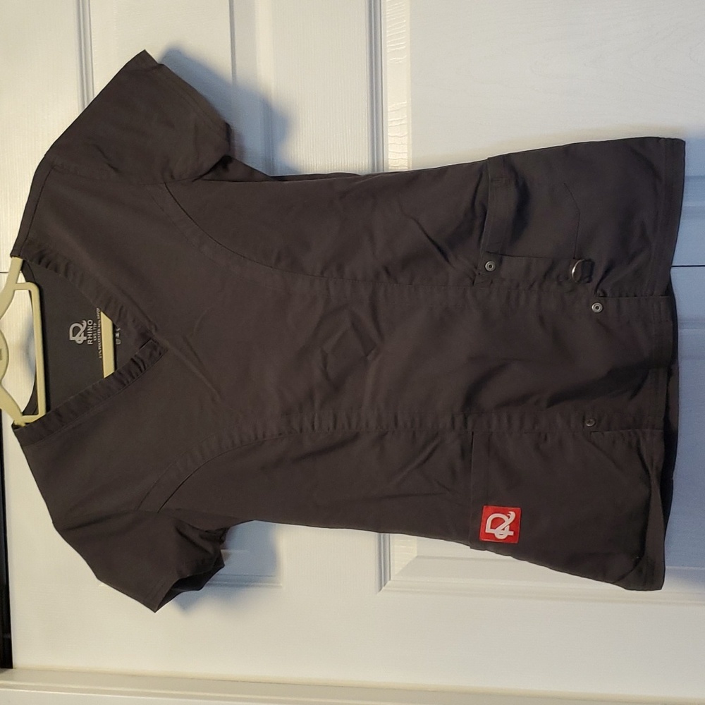 Rhino scrub top xxs grey